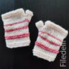 Tricot : Mitaines faites mains – Image 2